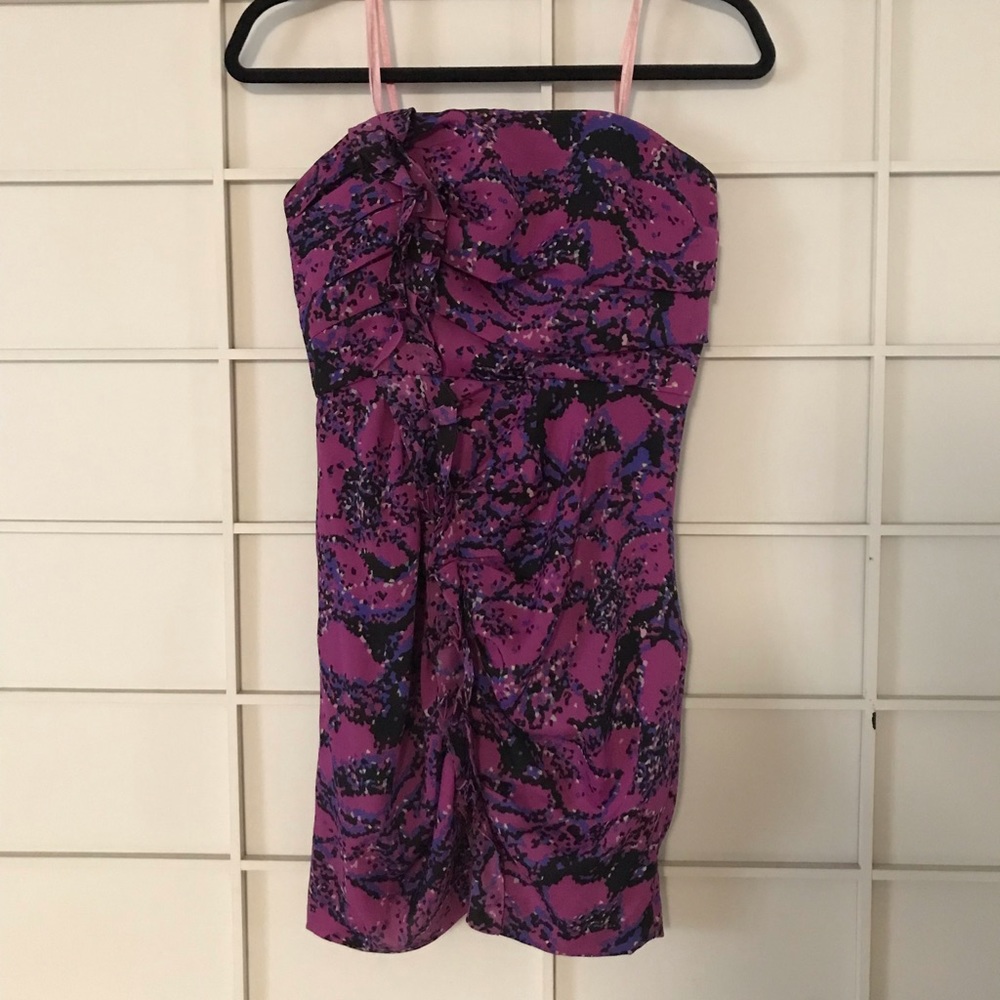 BCBG Strapless Mini Dress